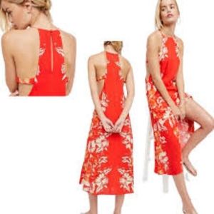 Free People Back To You Midi Dress